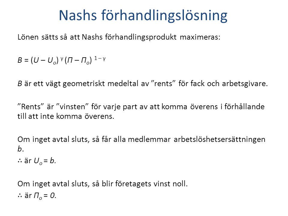 Nashs förhandlingslösning