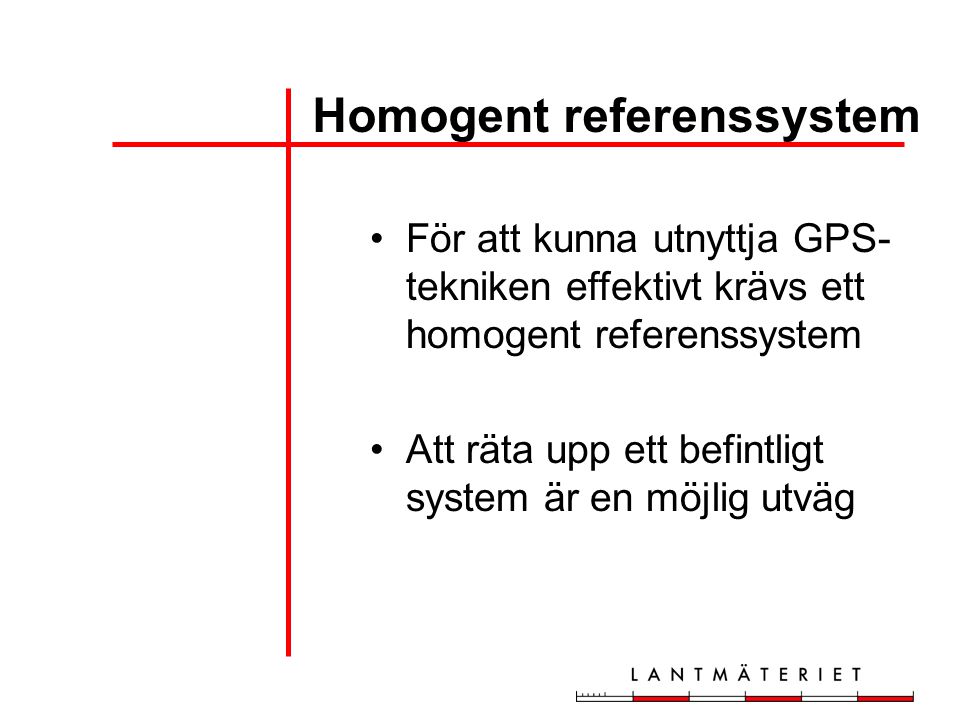 Homogent referenssystem