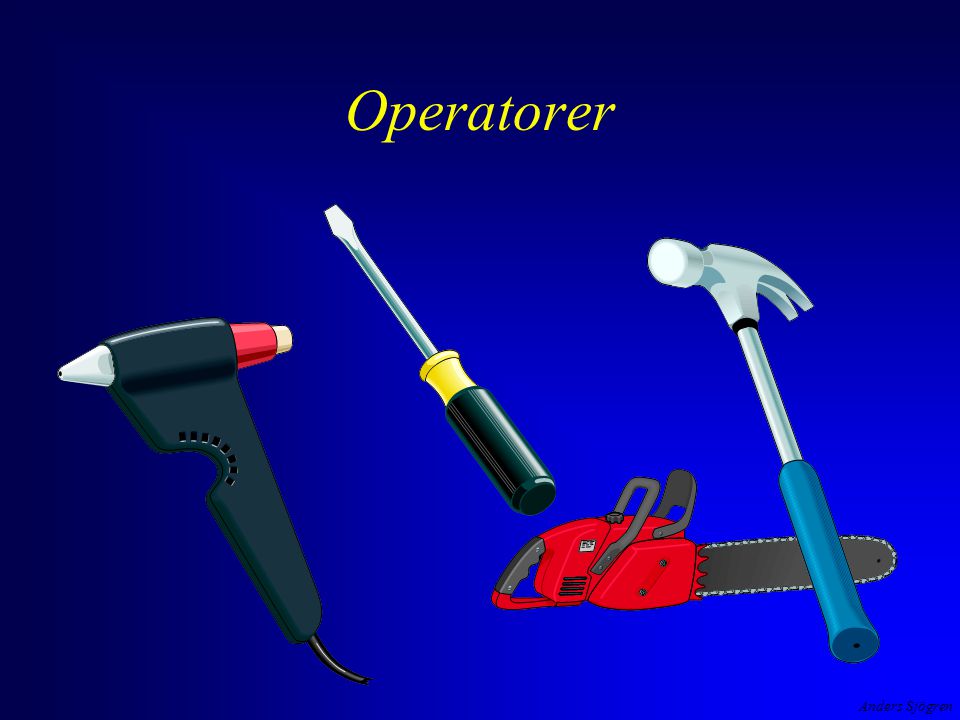 Operatorer
