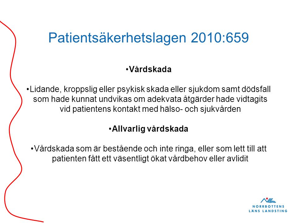 Patientsäkerhetslagen 2010:659
