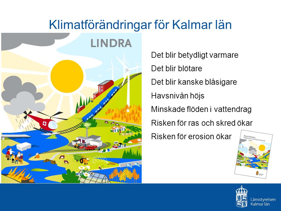 Klimatförändringar för Kalmar län