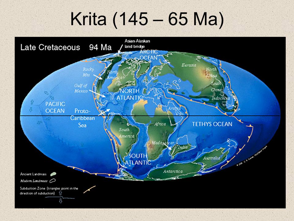 Krita (145 – 65 Ma)