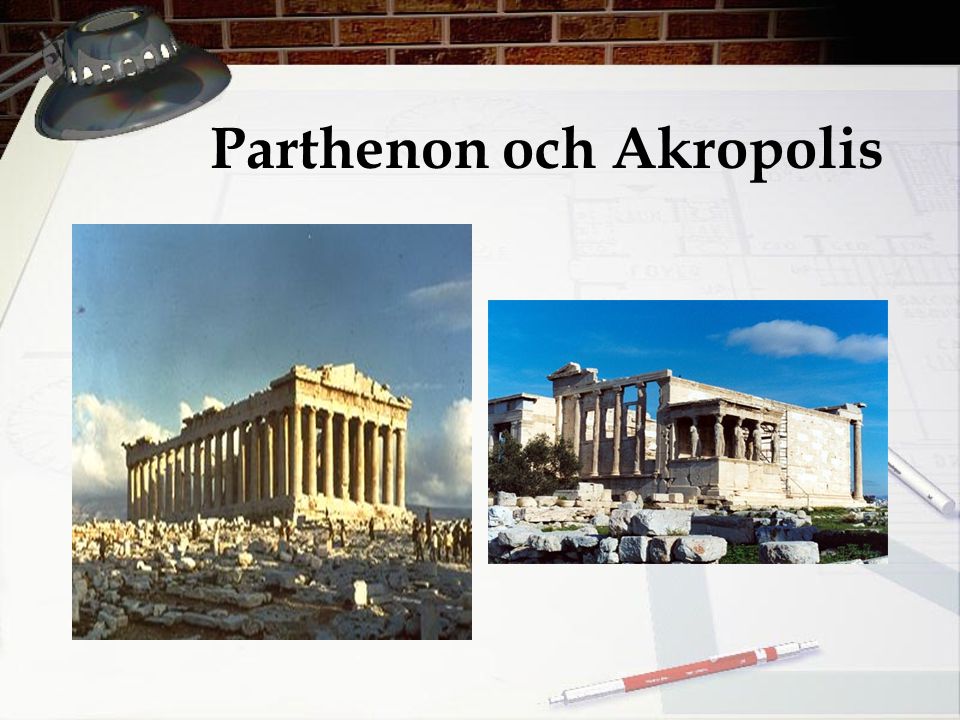 Parthenon och Akropolis