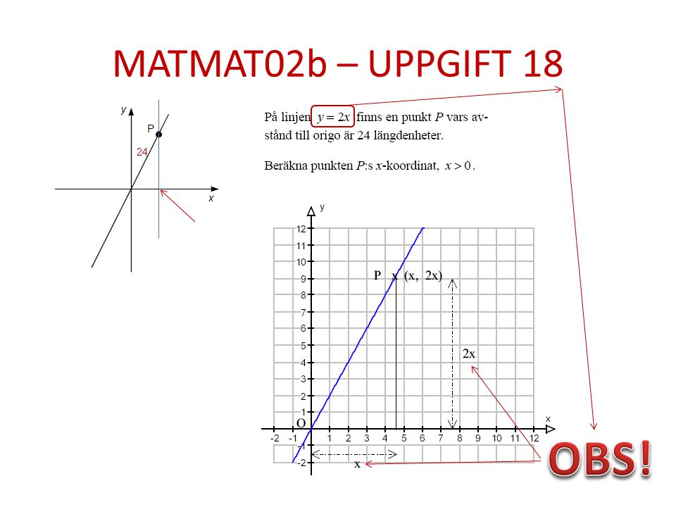 MATMAT02b – UPPGIFT 18 OBS!