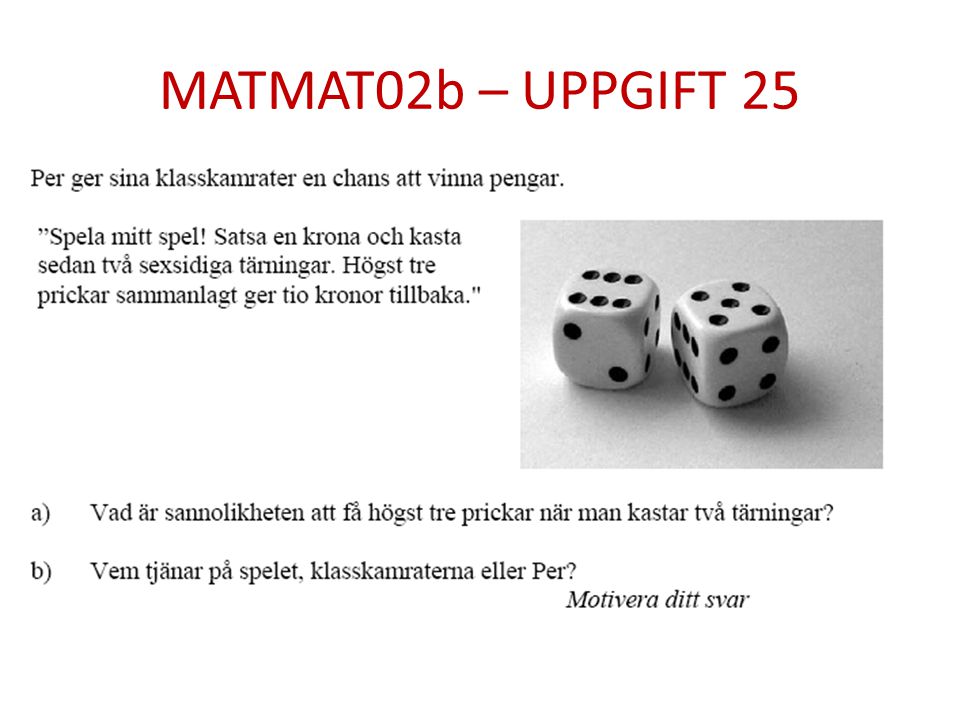MATMAT02b – UPPGIFT 25