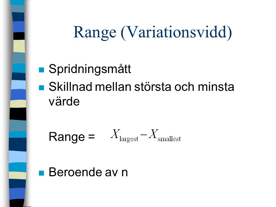 Range (Variationsvidd)