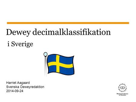 Dewey decimalklassifikation i Sverige