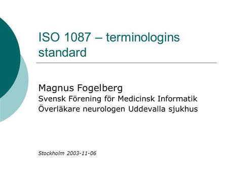 ISO 1087 – terminologins standard