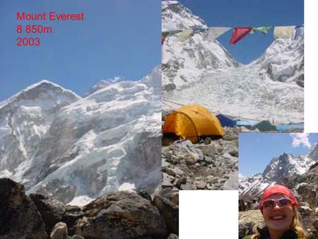 Mount Everest 8 850m 2003.