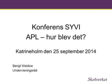 Katrineholm den 25 september 2014