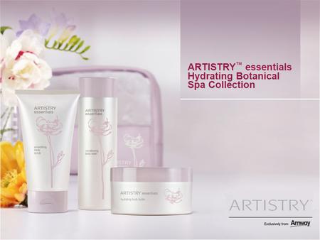 ARTISTRY ™ essentials Hydrating Botanical Spa Collection.