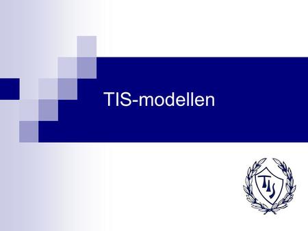 TIS-modellen.
