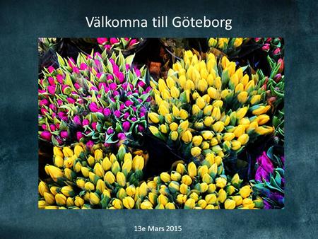 Välkomna till Göteborg 13e Mars 2015. Dagens program 10:00-12:00 Genomgång av nationella resultat 2014 Diskussion Induktioner inledning 12:00 - 13:00.