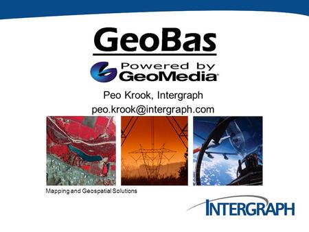 Vad är GeoBas? Intergraphs svensk-utvecklade system för