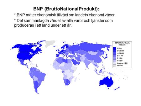 BNP (BruttoNationalProdukt):