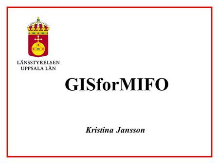 GISforMIFO Kristina Jansson.