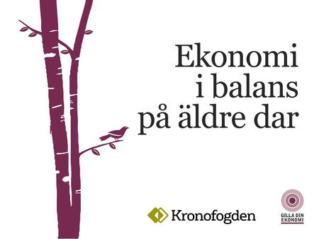 Ekonomi  i balans  på äldre dar