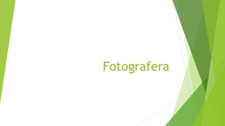 Fotografera.