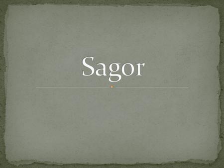 Sagor.