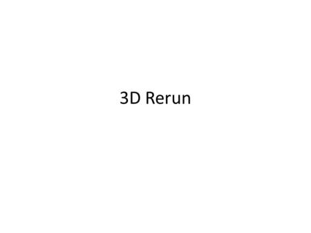 3D Rerun.