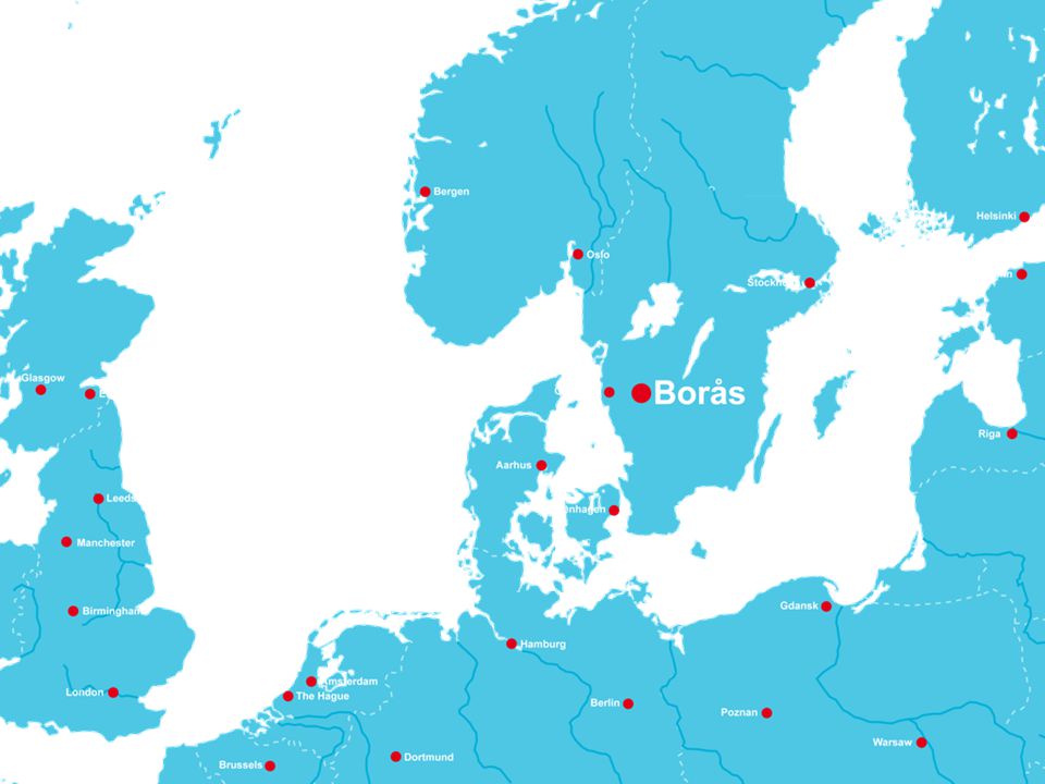 Borås ligger i en folktät region i Västsverige. - ppt ladda ner