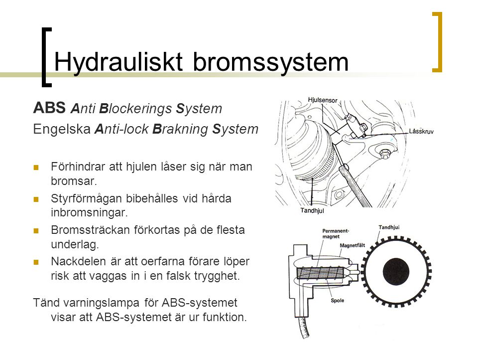Hydrauliskt system