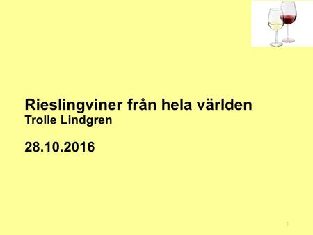 Rieslingviner från hela världen Trolle Lindgren