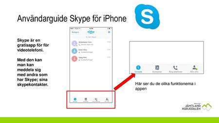 Användarguide Skype för iPhone