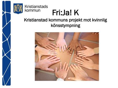 Fri:Ja! K Kristianstad kommuns projekt mot kvinnlig könsstympning
