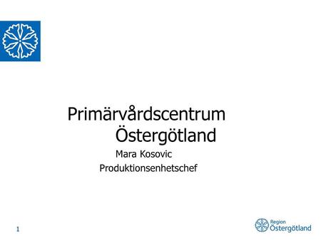 Primärvårdscentrum Östergötland