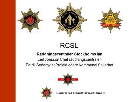 Räddningscentralen Stockholms län