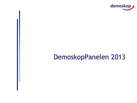 DemoskopPanelen 2013.