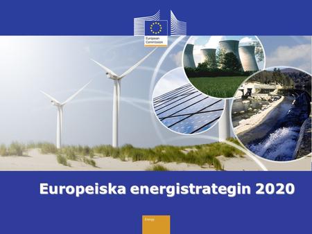Europeiska energistrategin 2020
