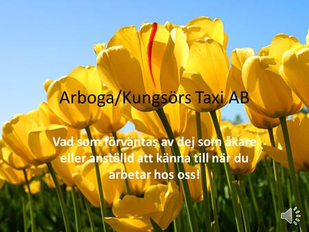Arboga/Kungsörs Taxi AB