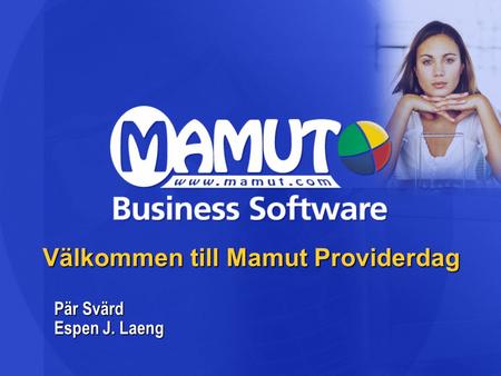 Välkommen till Mamut Providerdag