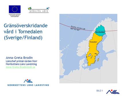 Gränsöverskridande vård i Tornedalen (Sverige/Finland)