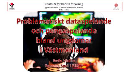 Problematiskt dataspelande