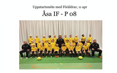 Uppstartsmöte med Föräldrar, 11 apr