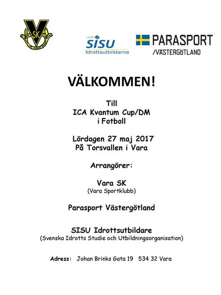 Parasport Västergötland SISU Idrottsutbildare