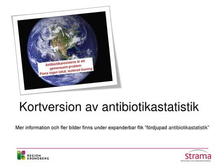 Kortversion av antibiotikastatistik