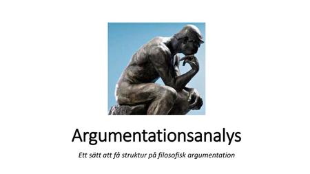 Argumentationsanalys