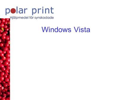 Windows Vista.