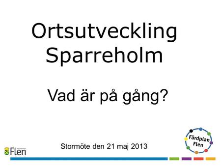 Ortsutveckling Sparreholm