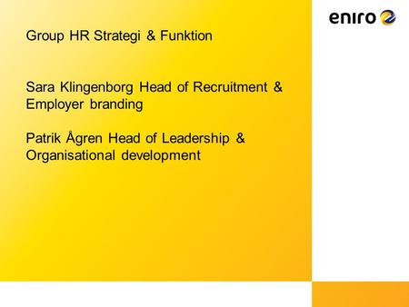Group HR Strategi & Funktion