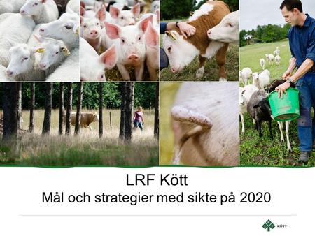 LRF Kött Mål och strategier med sikte på 2020