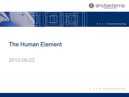 The Human Element 2010-06-22.