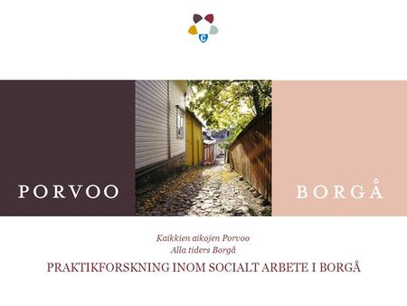 Praktikforskning inom socialt arbete i Borgå