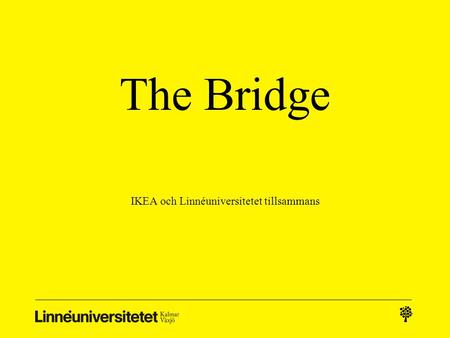 IKEA och Linnéuniversitetet tillsammans