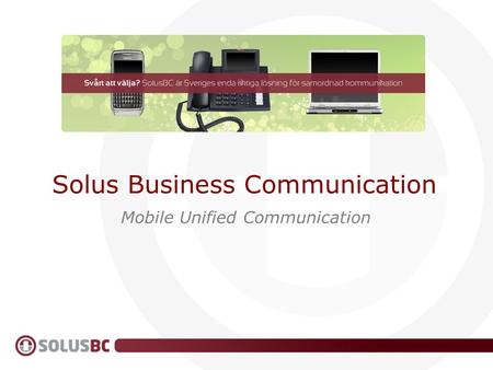 Solus Business Communication