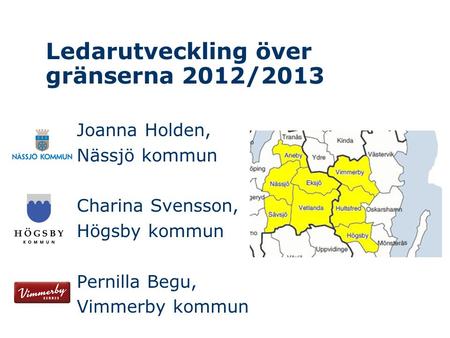 Ledarutveckling över gränserna 2012/2013